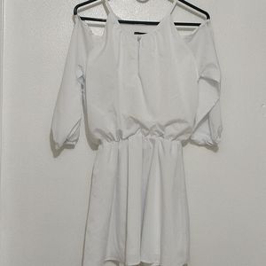 White short dress